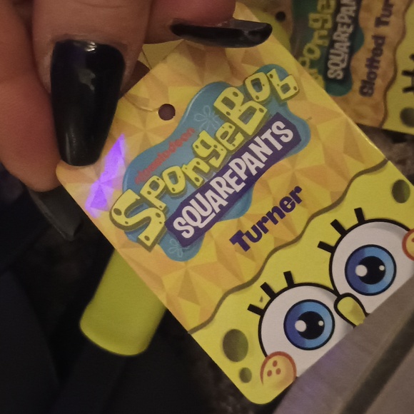 SpongeBob SquarePants Yellow and Blue Utensil Set Kitchen Set New - Picture 3 of 6